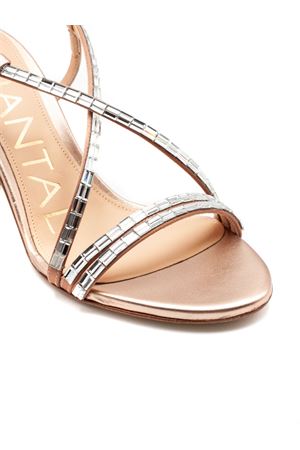 Sandalo in pelle rosa oro metallizzato CHANTAL 1962 | 3137FONDOTINTA